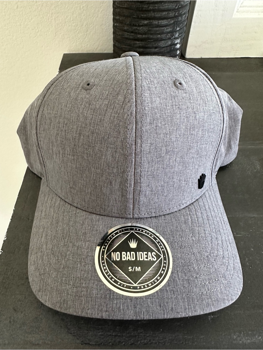 No Bad Ideas Grey Baseball Cap - Men's Hat